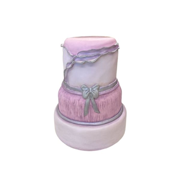 Bolo - Lilás e Prata